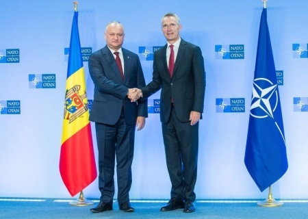    Додон: Санду под управлением Сороса готовит в Молдавии военный плацдарм НАТО