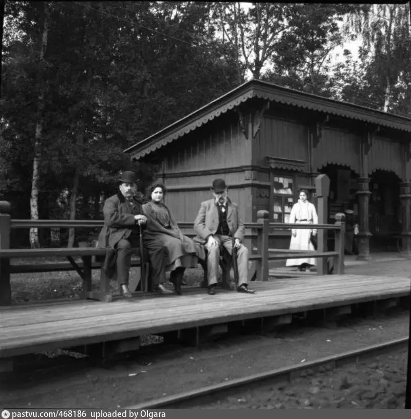 Платформа Шереметевская, 1904. Автор фото: А. Гринберг. С сайта www.pastvu.com.