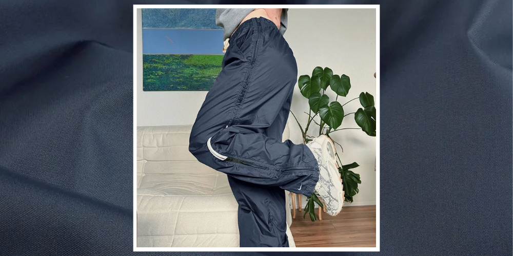 Спортивные брюки из плащёвки