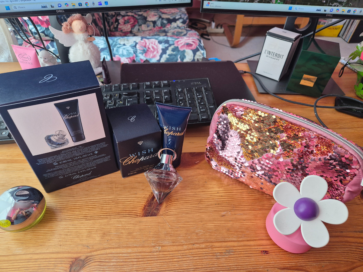 эти все духи мне подарила дочь мужа