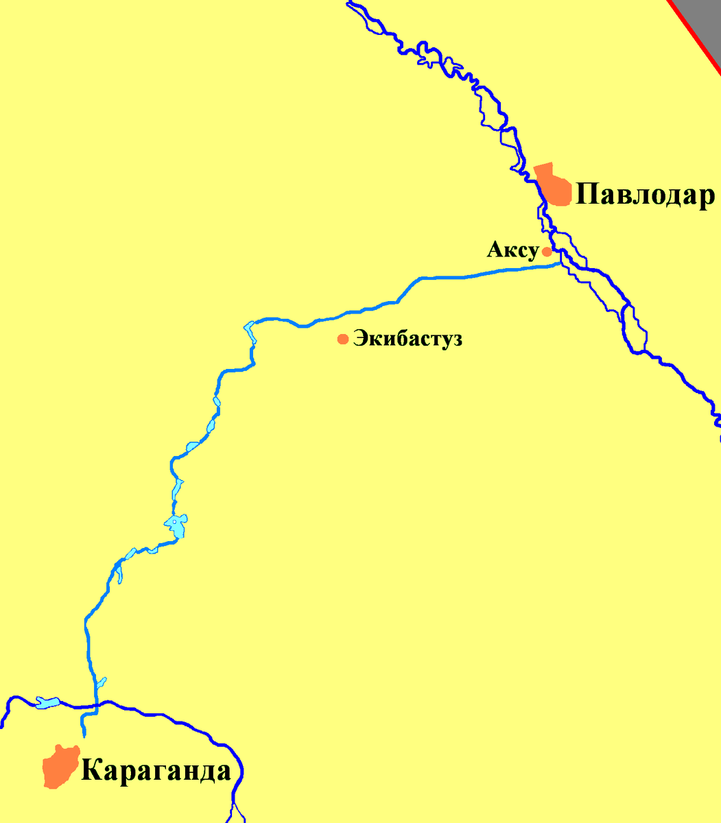 © Sibom / Wikimedia Commons / public domain (Канал Иртыш – Караганда)