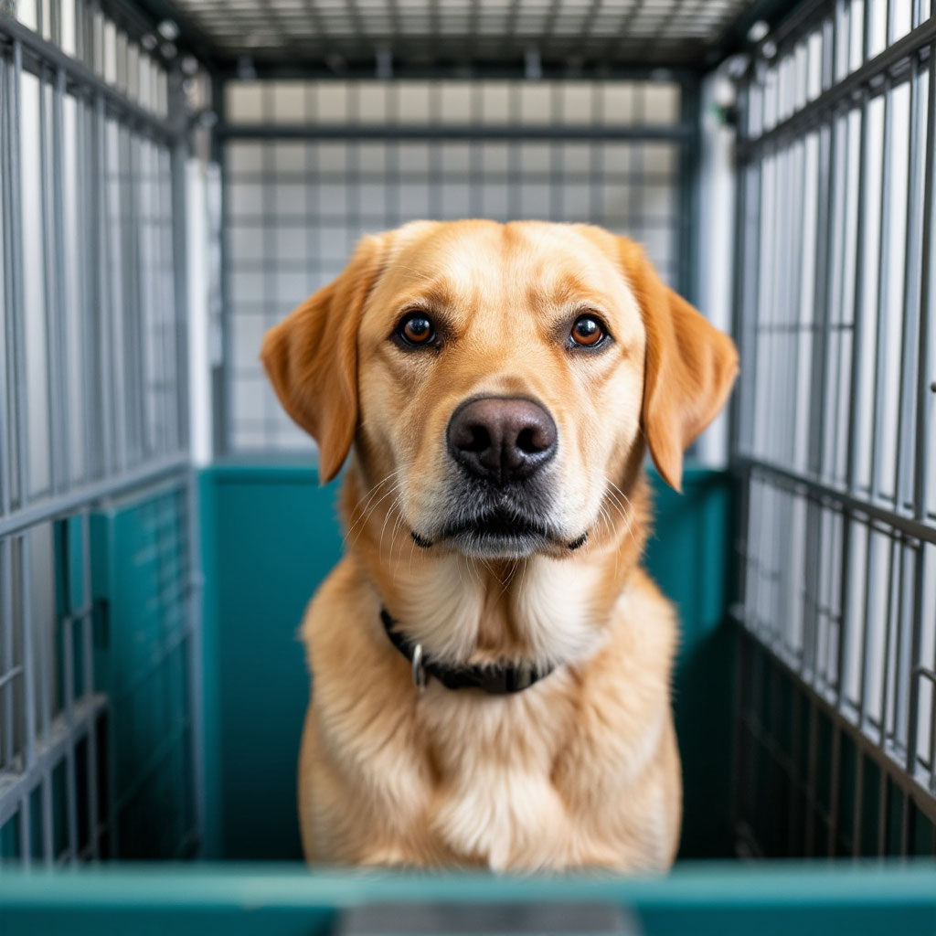 Счастливый пес