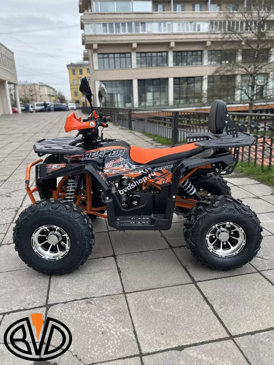 Взрослым на таком квадрике будет не очень удобно