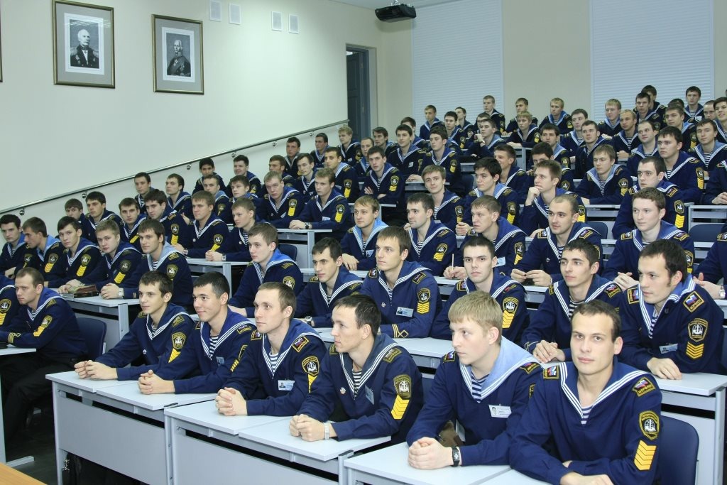 Курсанты Макаровки на лекции. Фото из интернета.