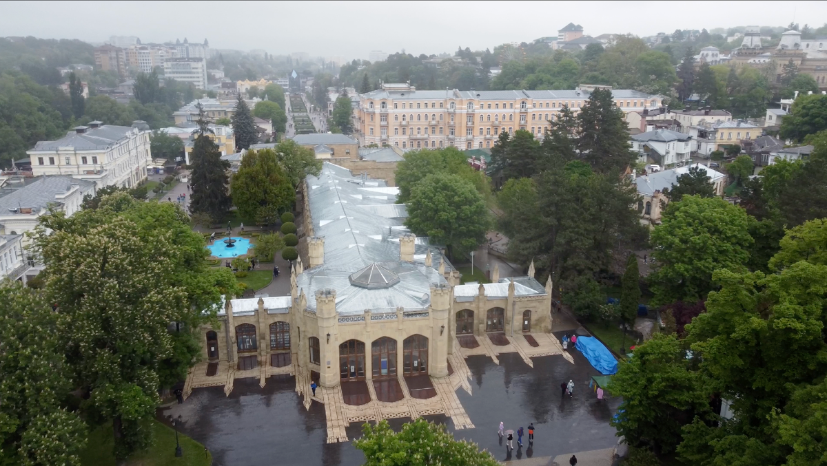Нарзаная галерея в Кисловодске