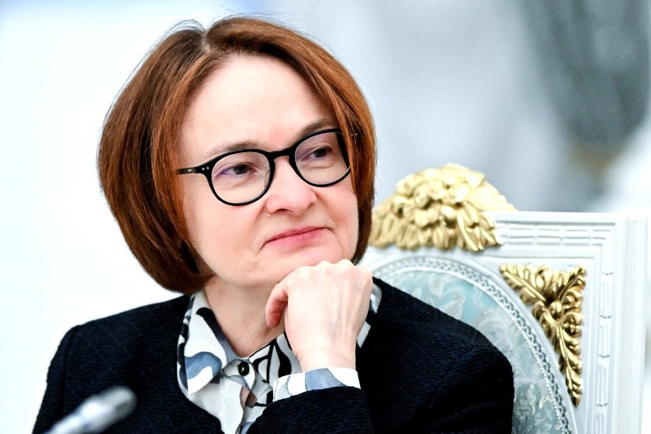 Председатель Центрального банка Эльвира Набиуллина. | Фото: Сергей Бобылёв, РИА «Новости»/официальный сайт президента РФ
