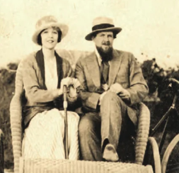 Николай Рябушинский с женой, 1915. Собрание Дома русского зарубежья им. А. Солженицына