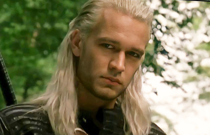 Михал Жебровский в сериале "Ведьмак" (2001 г.), премьера которого прошла в России 27 января 2011 года