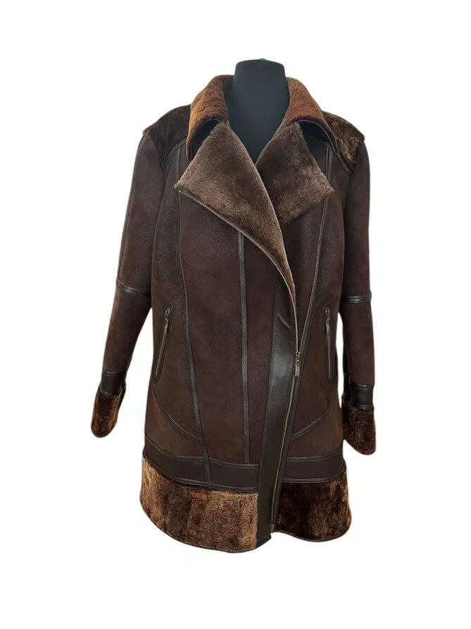 Пошив косухи из старой дубленки. Ателье Ирины Берзиной.