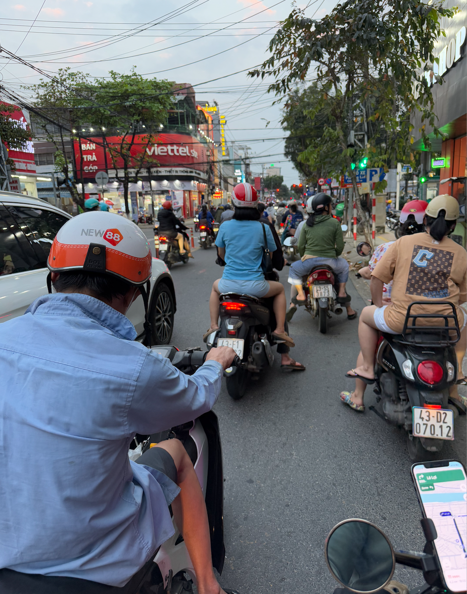 на дорогах Дананга