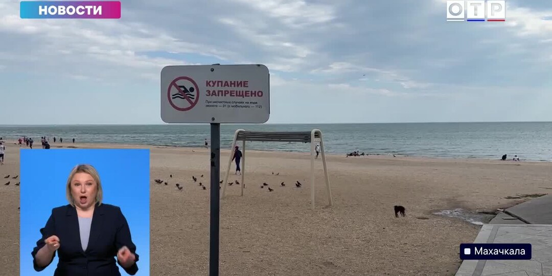Роспотребнадзор запретил купаться на пляжах Махачкалы и Каспийска
