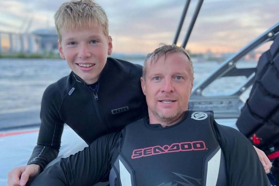    Старший сын Малафеева тоже стал вратарем как его папа. Фото: t.me/malafeev16