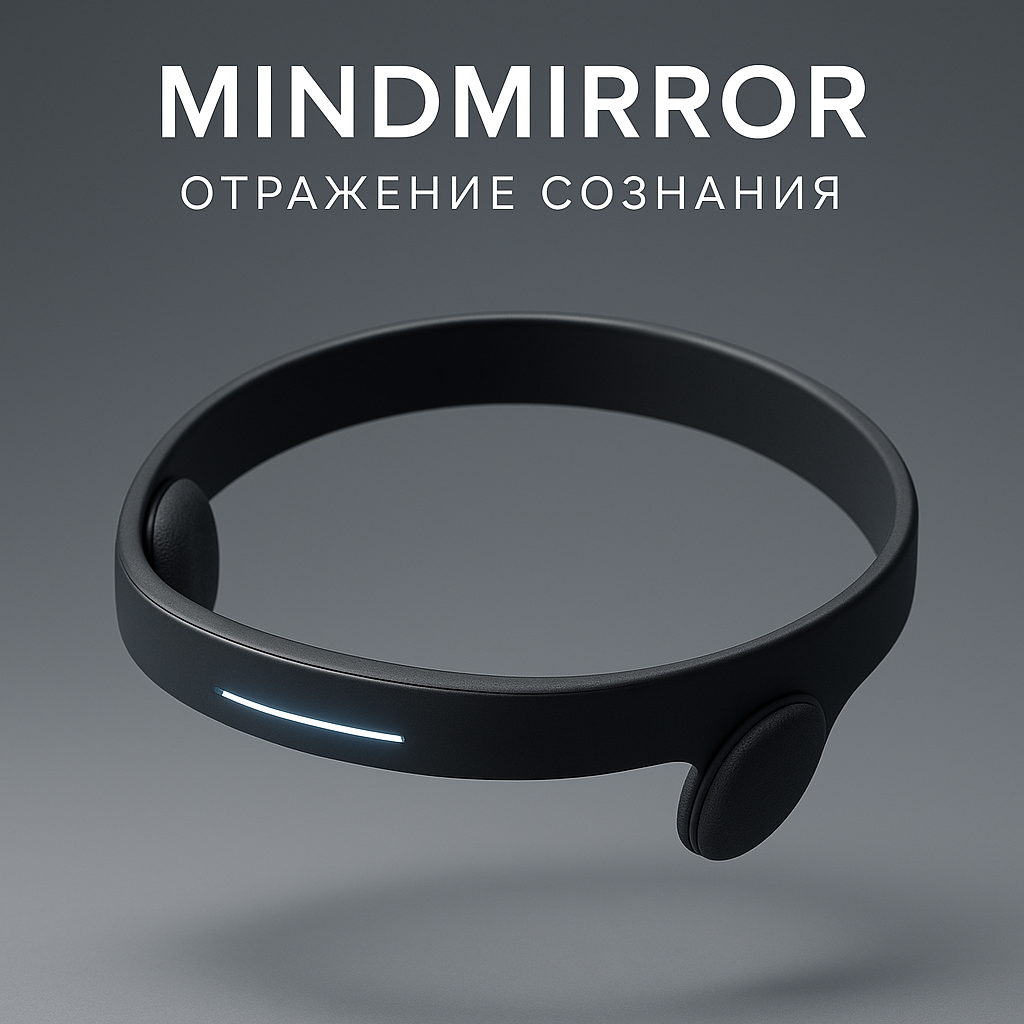 Прототип устройства Mind Mirror. Обруч для головы NeuroBand