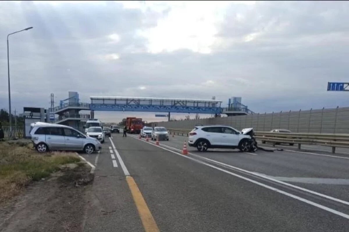    В Кировском районе Крыма в ДТП пострадали трое детей