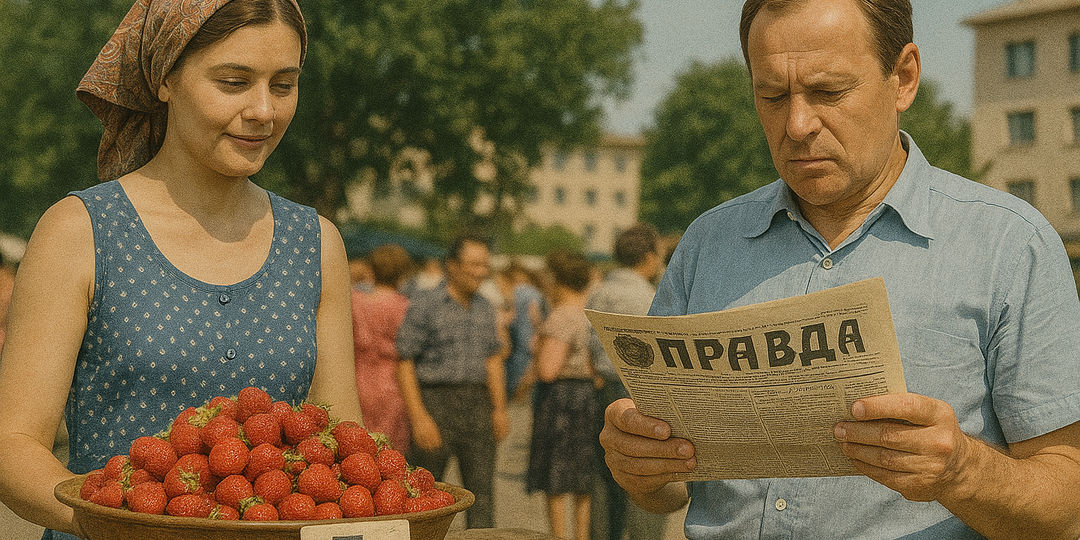 Зарплата 150 руб, клубника по 5: Как на самом деле жили в СССР летом 1976-го?