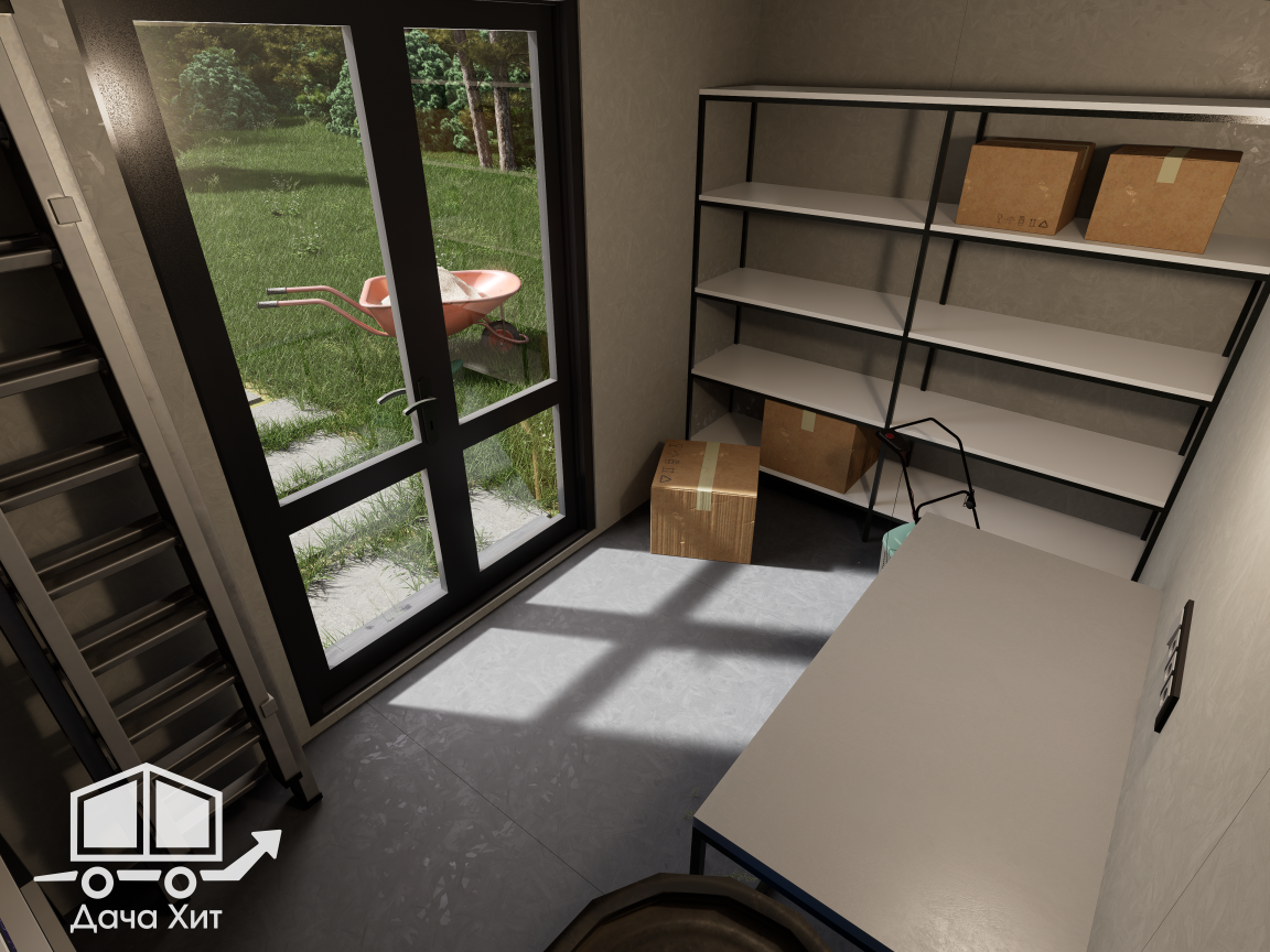 Хозблок от Дача Хит "Ваниль Планкен"