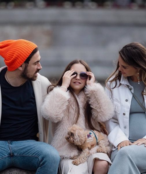    Агата Муцениеце и Петр Дранга. Фото: соцсети