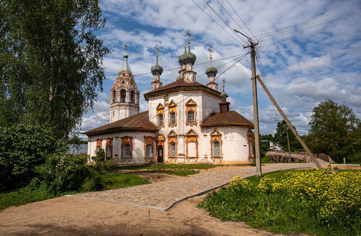 Благовещенская церковь. Устюжна, Вологодская область. Фото автора статьи 