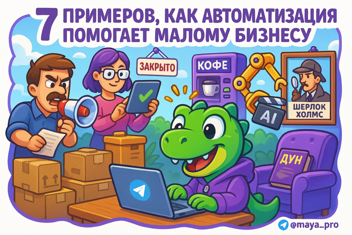    Как малые бизнесы в России превращают рутину в автоматизацию: 7 потрясающих примеров без бюджета на рекламу Артур Хорошев