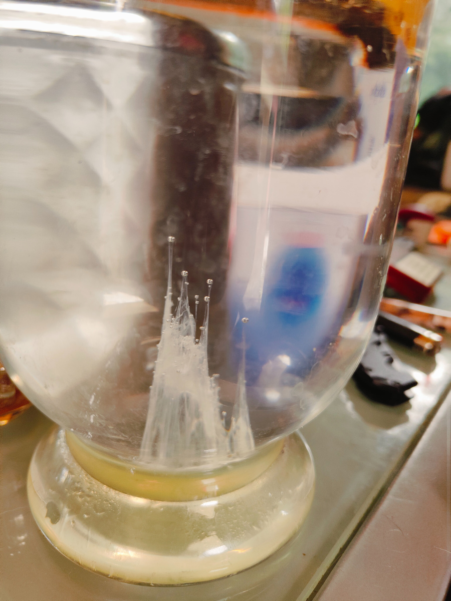 В прошлом году мой "парусник" больше напоминал волшебный замок