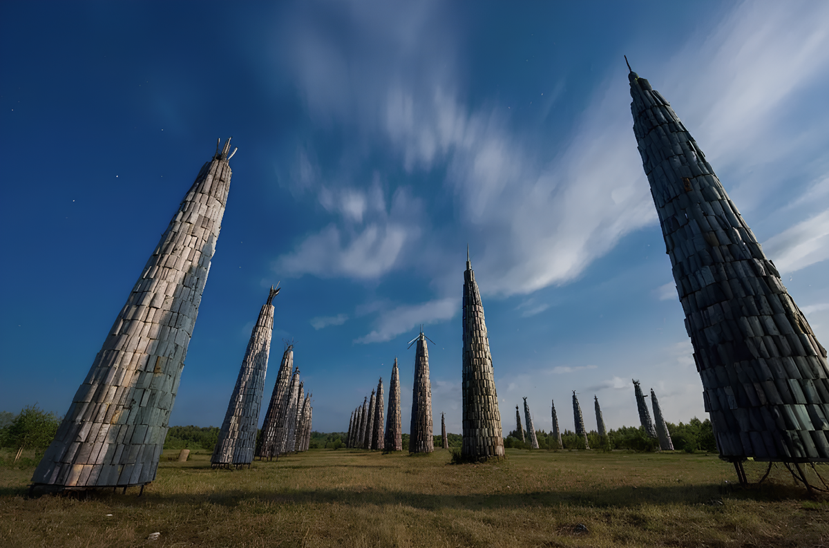 Арт-объекты в парке