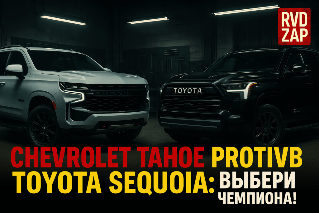    Сравнение характеристик Chevrolet Tahoe и Toyota Sequoia admin