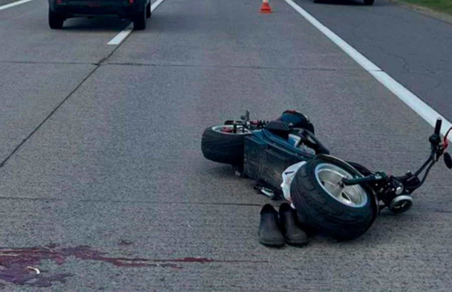     В Узденском районе столкнулись легковушка и электромопед - есть погибший