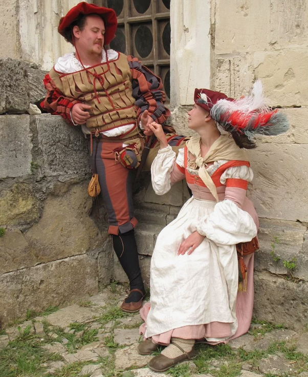 Ландскнехт и маркитантка