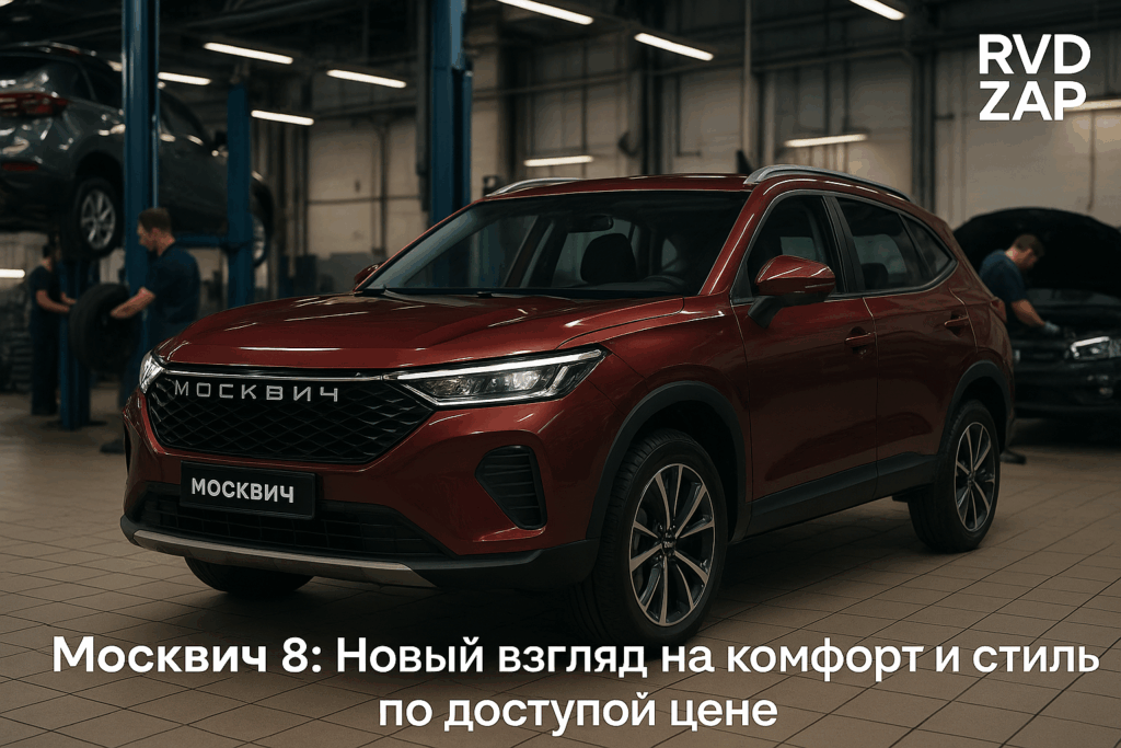    Запуск продаж кроссовера Москвич 8 в августе 2025 admin