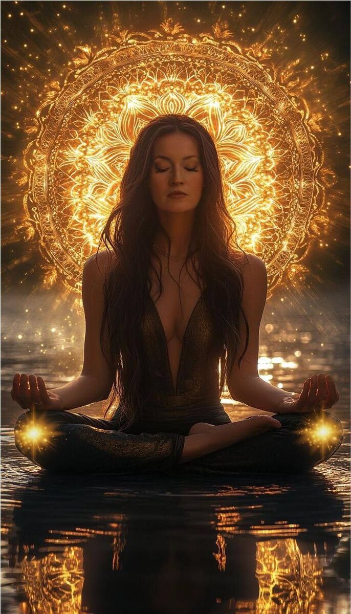 Коленные чакры способствуют заземлению. А еще - это связь с родом.