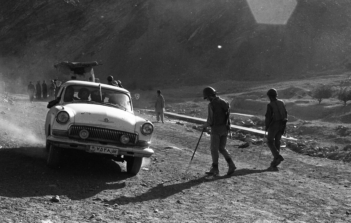 Сапёры на выходе. Афганистан 1988 год.