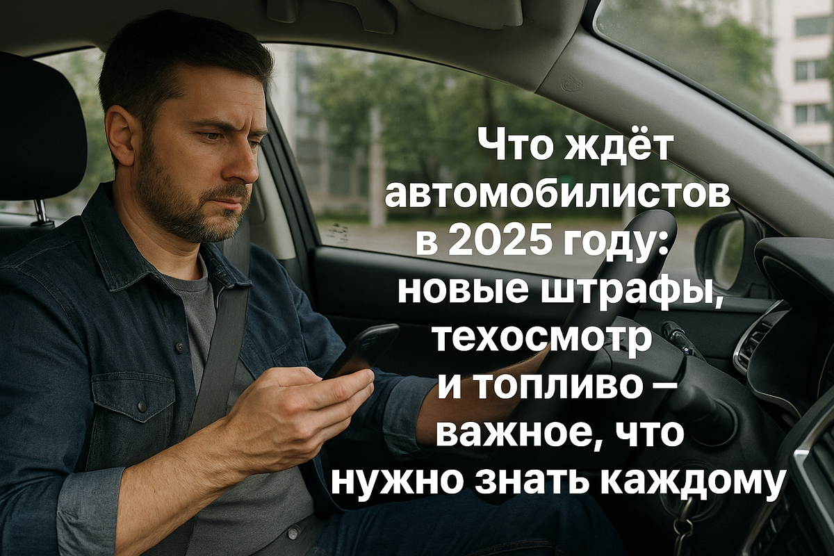 что ждет автомобилистов в 2025