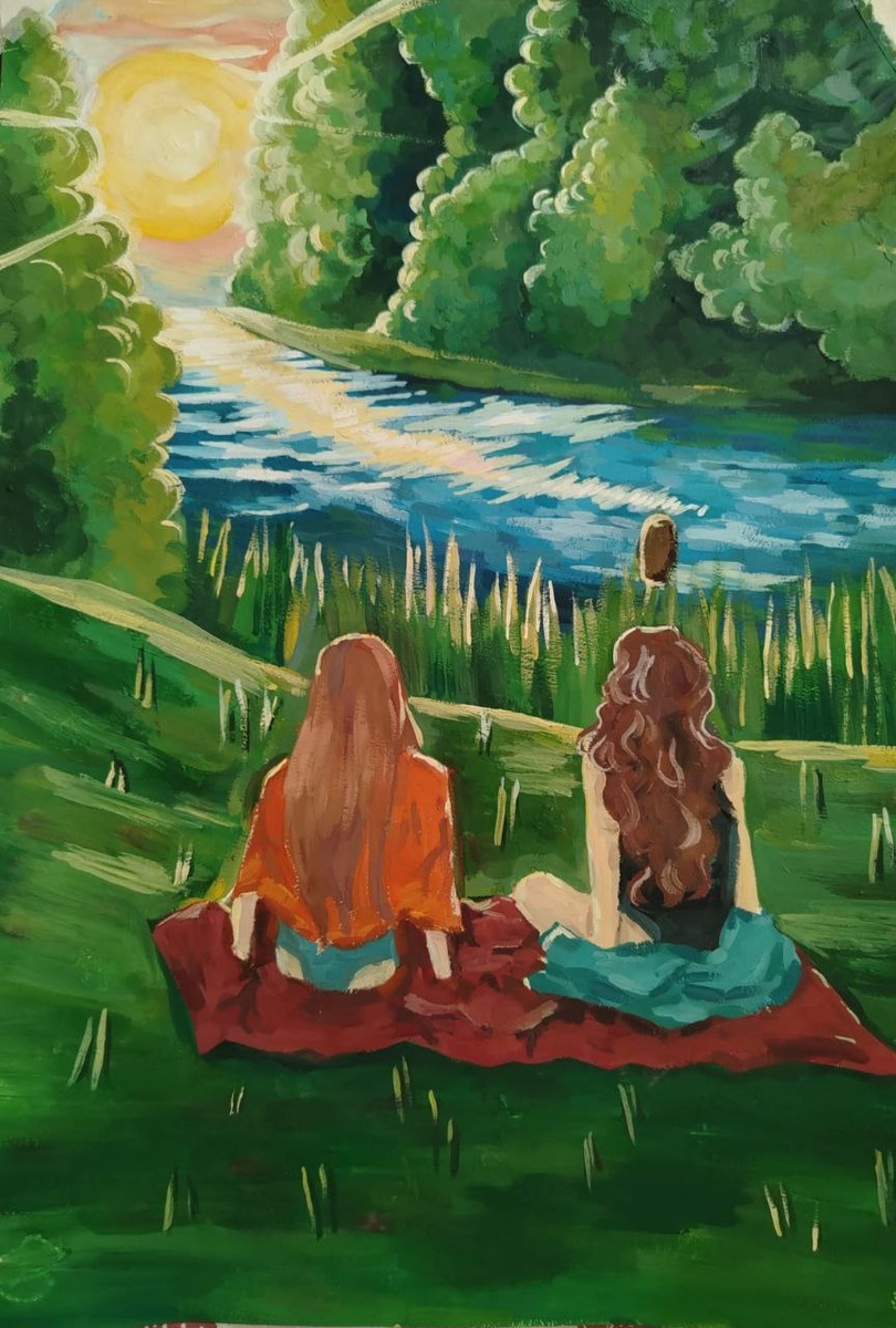 Ева мечтает о профессии иллюстратора и дизайнера