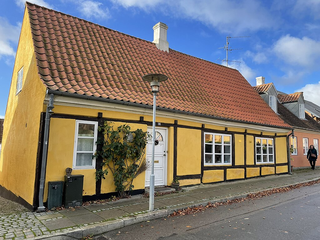 на этом доме есть вывеска, что в нем жила Катарина