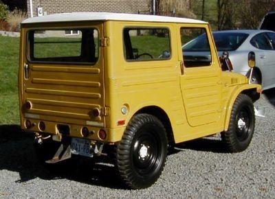 Suzuki Jimny LJ сзади. Источник фото: Pinterest.ru