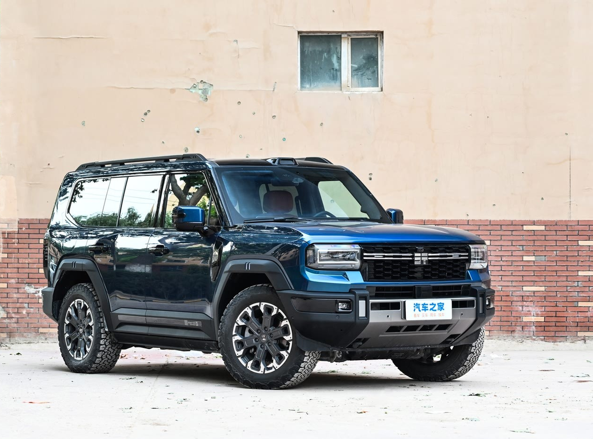 Новый китайский внедорожник уже полностью рассекречен