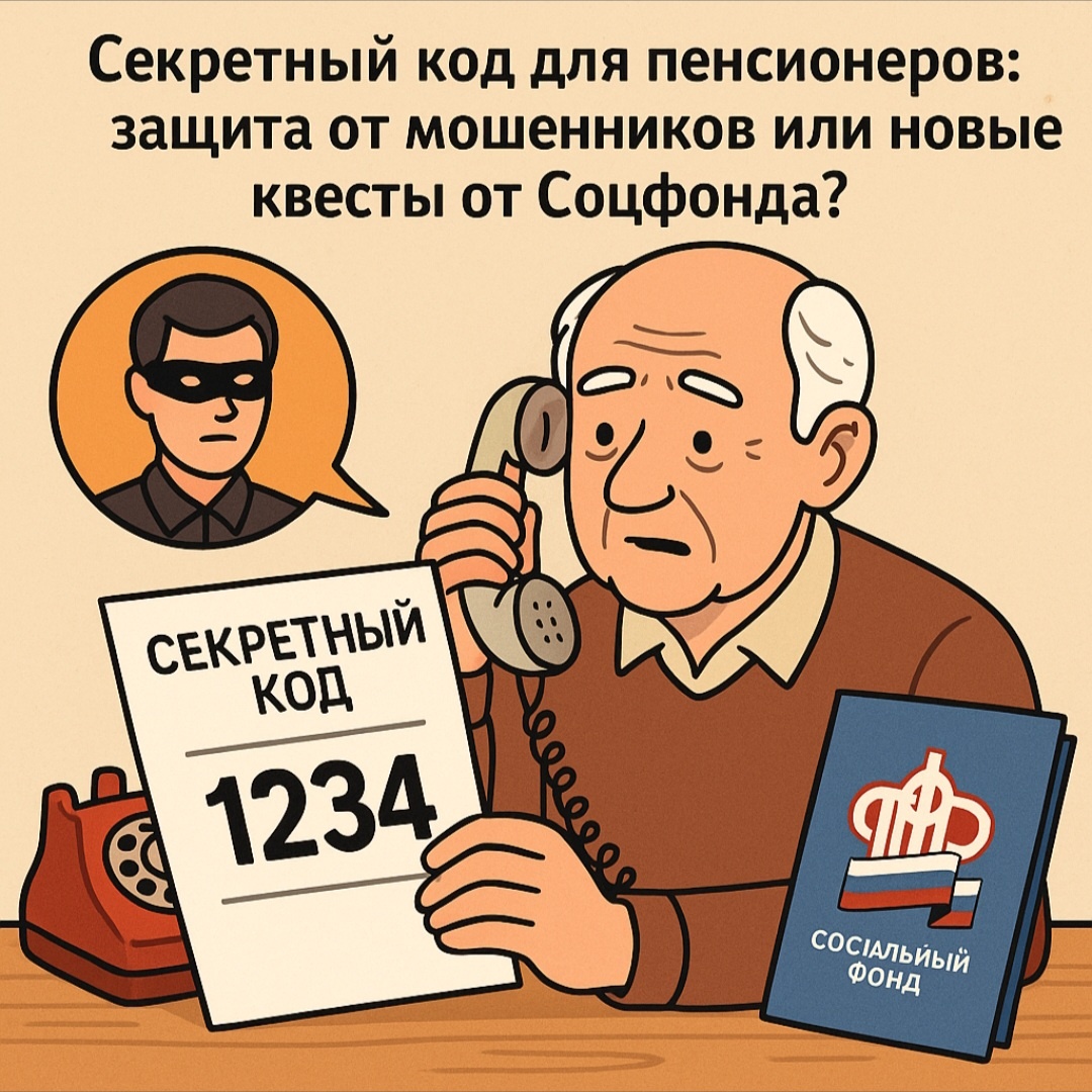 Секретный код для пенсионеров