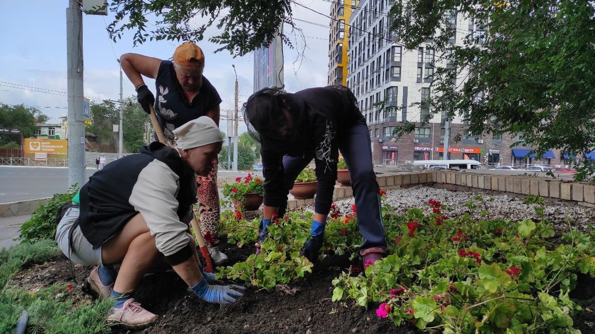     На улицах Оренбурга продолжают высаживать цветы Оренбуржье
📷    На улицах Оренбурга продолжают высаживать цветы Оренбуржье
📷    На улицах Оренбурга продолжают высаживать цветы Оренбуржье
📷    На улицах Оренбурга продолжают высаживать цветы Оренбуржье

