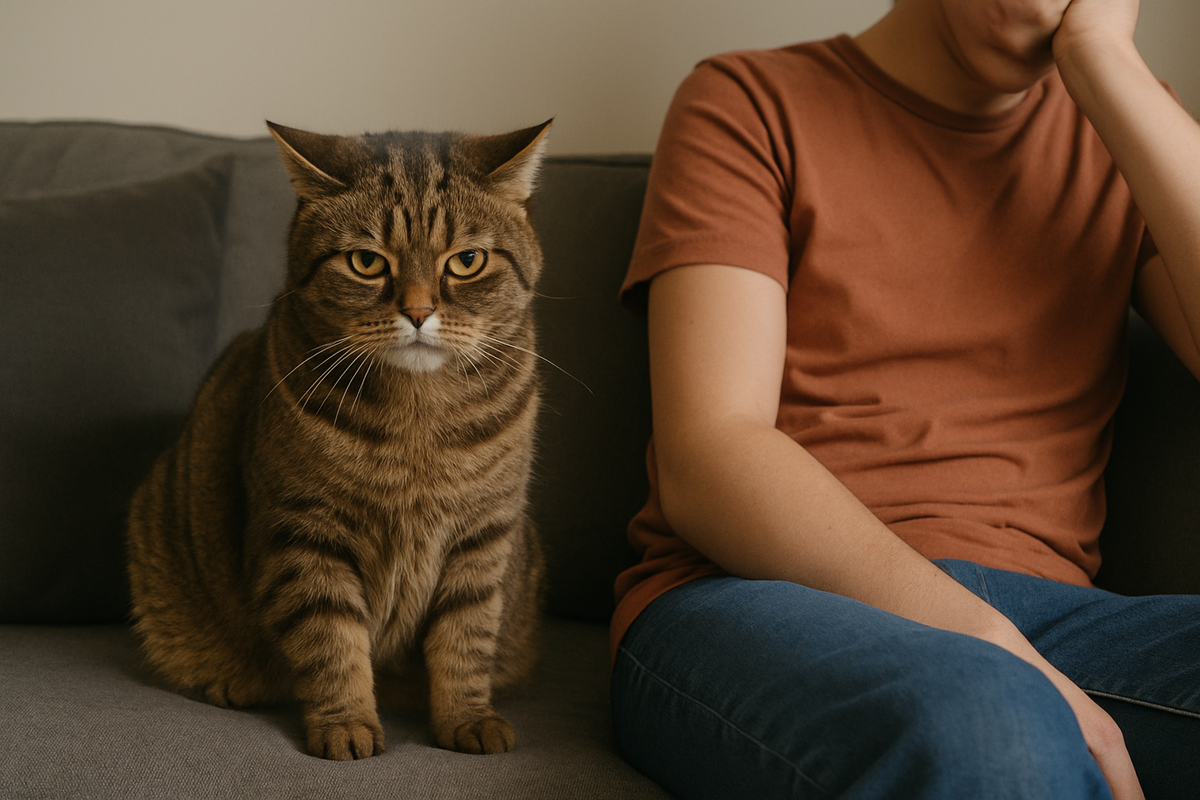 кошке испортили жизнь