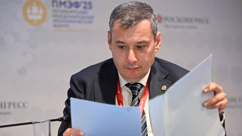 Врио губернатора Курской области Александр Хинштейн.📷Фото: Игорь Иванко / Коммерсантъ