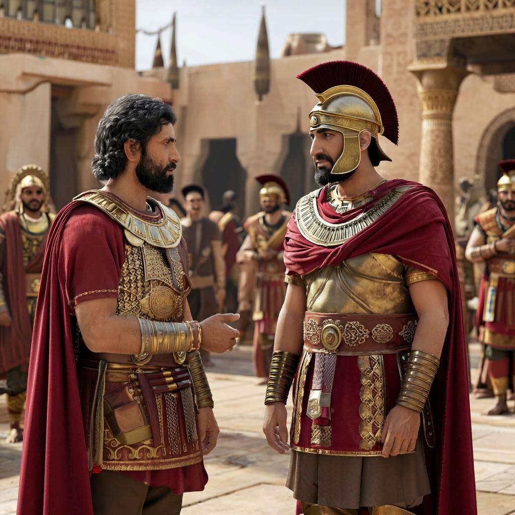  Спартанский дипломат в персидском лагере