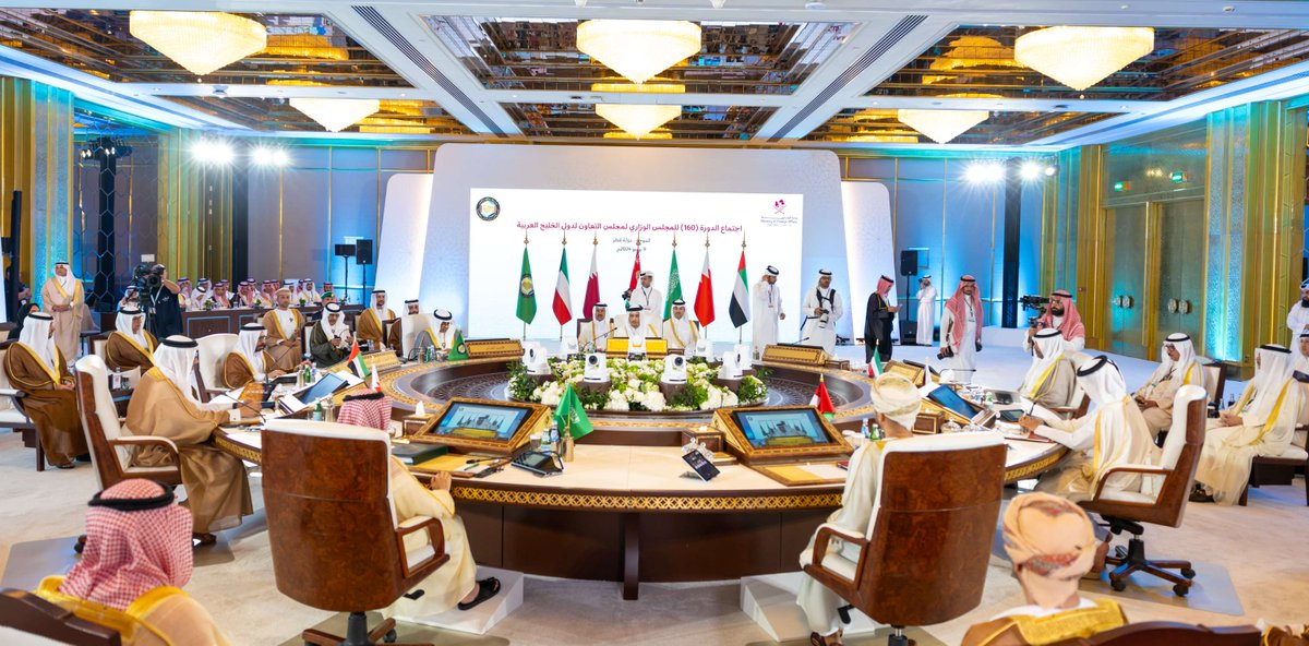 160-е заседание Совета сотрудничества арабских государств Персидского залива (ССАГПЗ) на уровне министров, Доха, 2024 г.
Источник: The Peninsula