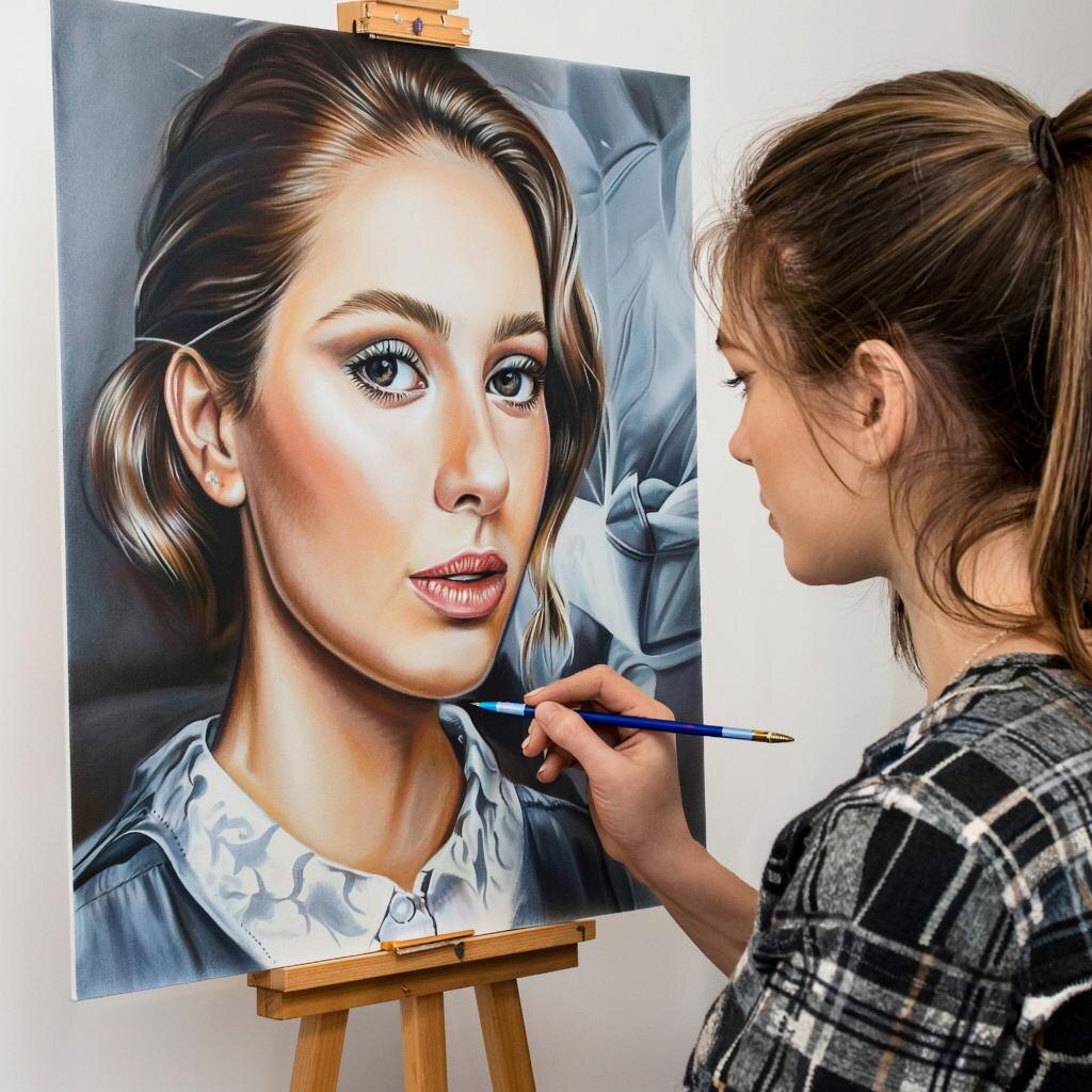 Инвестиции в искусство. Иллюстрация сгенерирована нейросетью