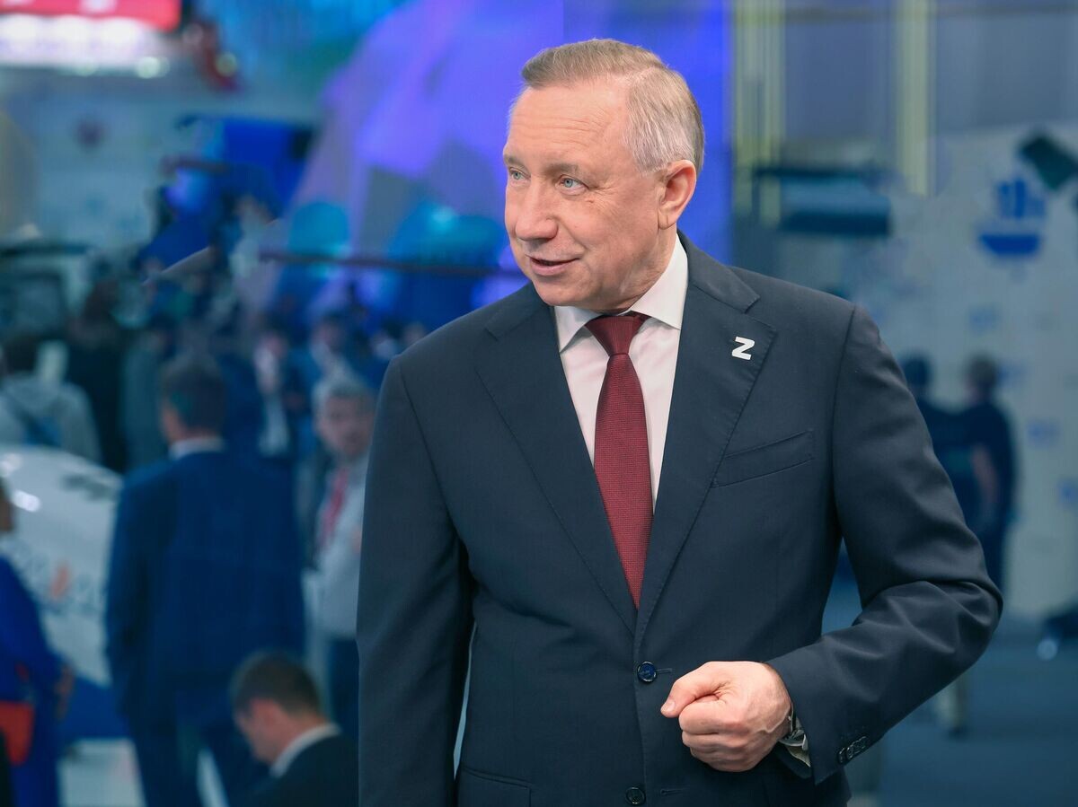    Губернатор Санкт-Петербурга Александр Беглов© Фото : предоставлено пресс-службой администрации губернатора Санкт-Петербурга