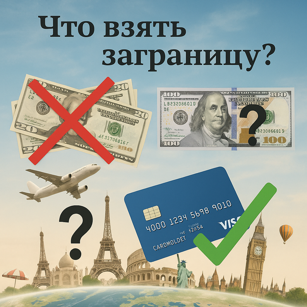 доллары нового образца, старые доллары за границей, где купить новые доллары, принимают ли старые доллары, что делать со старыми долларами, какие доллары брать за границу, оформить иностранную карту, карта для путешествий, проблемы с наличными за границей, карта вместо наличных, как расплачиваться за границей, где взять иностранную карту, заказать карту с доставкой, иностранная карта для россиян