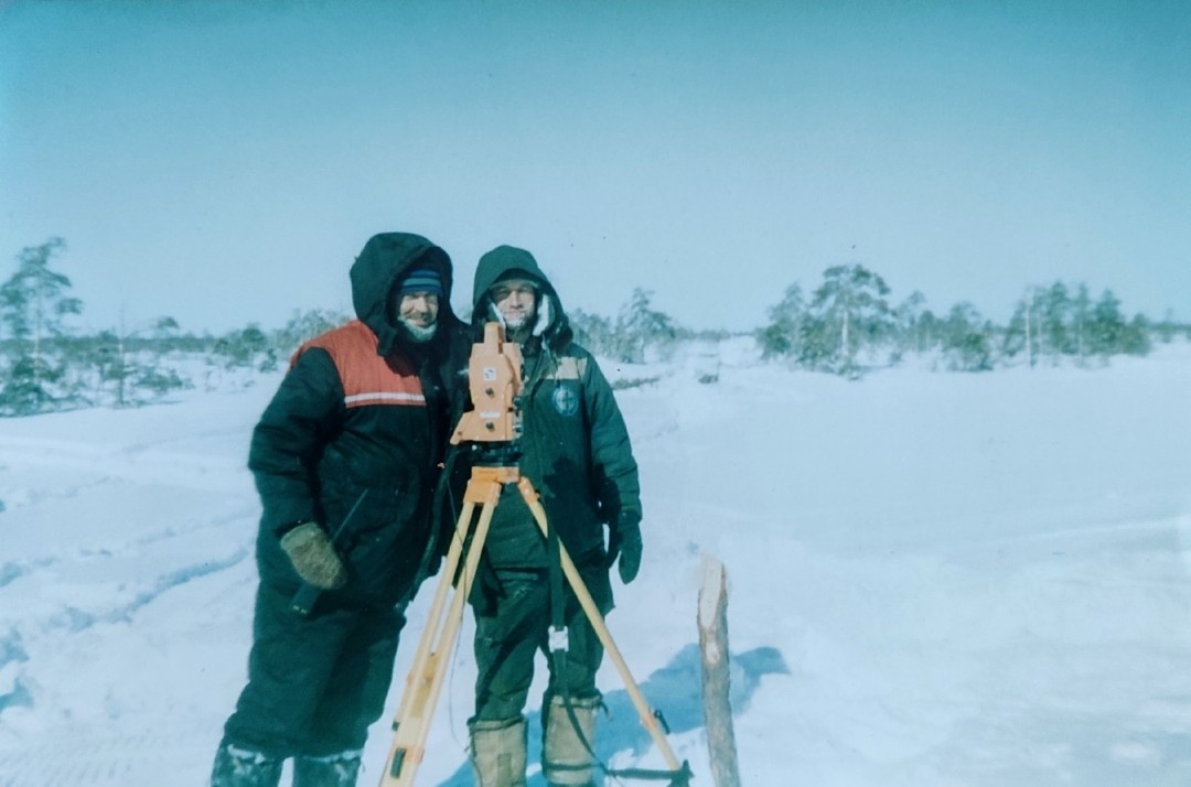 С Витей Перевозкиным завершаем полевой сезон.