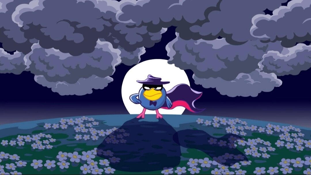 Вот Карыч в его костюме.