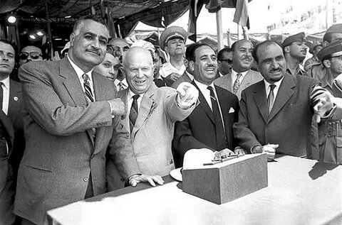 Визит Н. С. Хрущёва в Египет