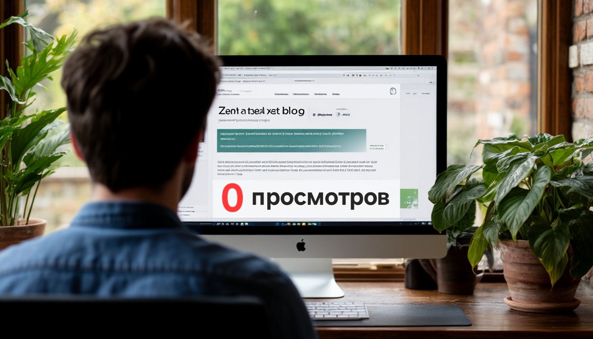 На статье в Дзене не растут просмотры