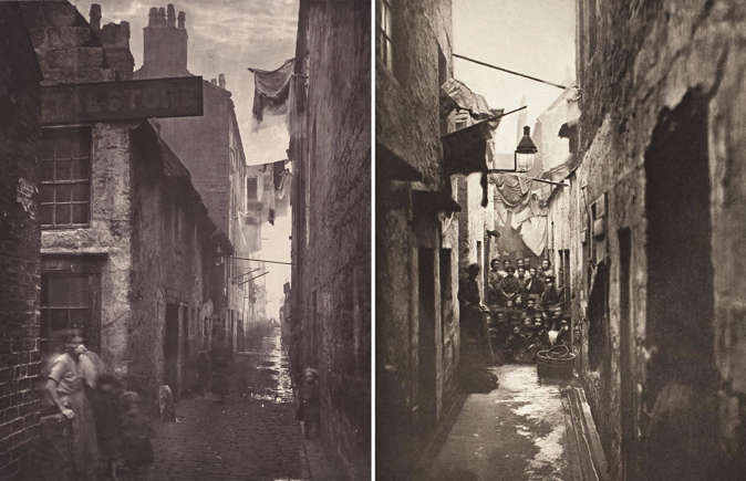 1868: первые фотографии трущоб